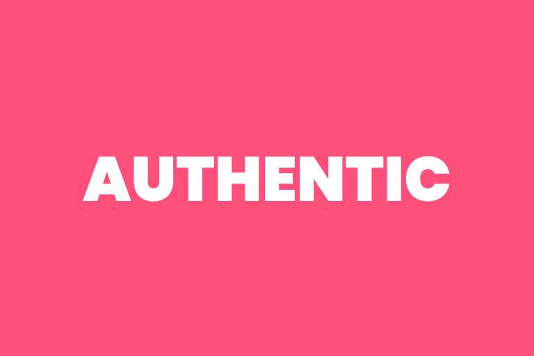 Guestly Homes core value of 'Be Authentic.