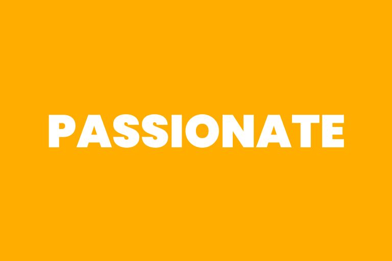 Guestly Homes core value of 'Be Passionate.