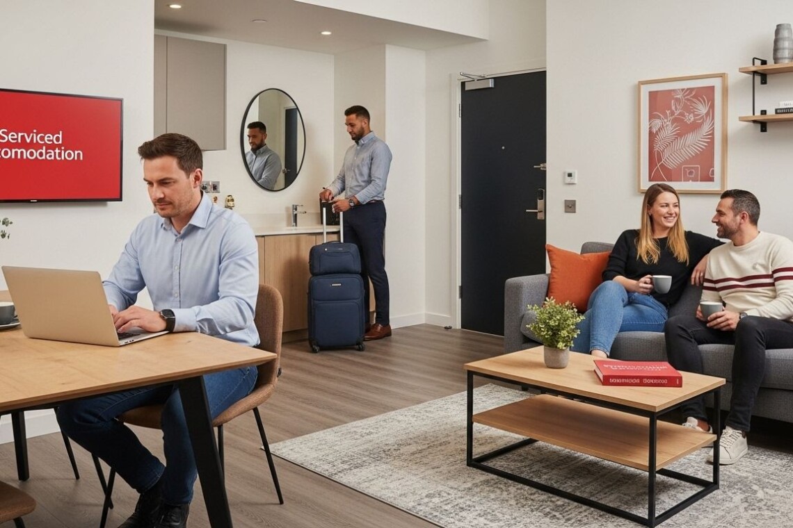 serviced accommodation concept