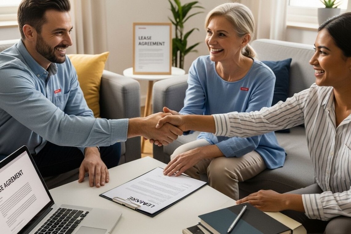 lease agreement handshake
