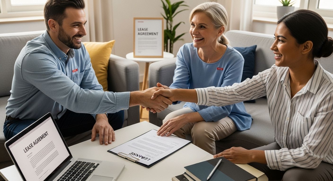 lease agreement handshake