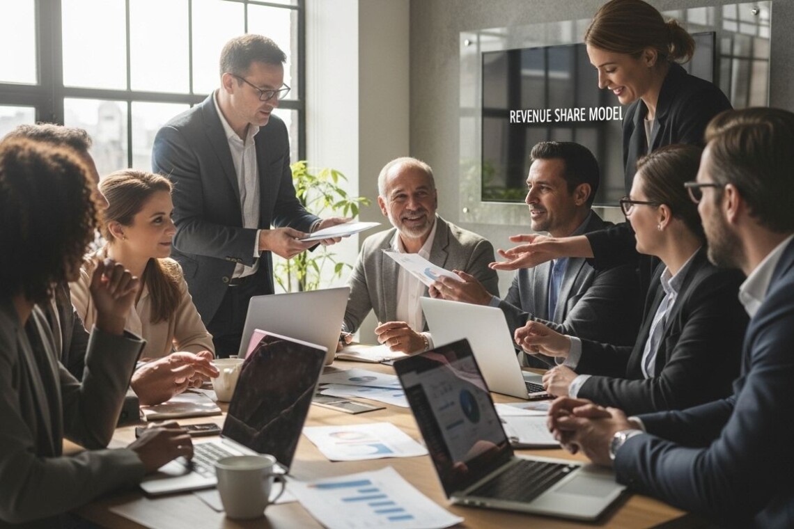 revenue share business meeting