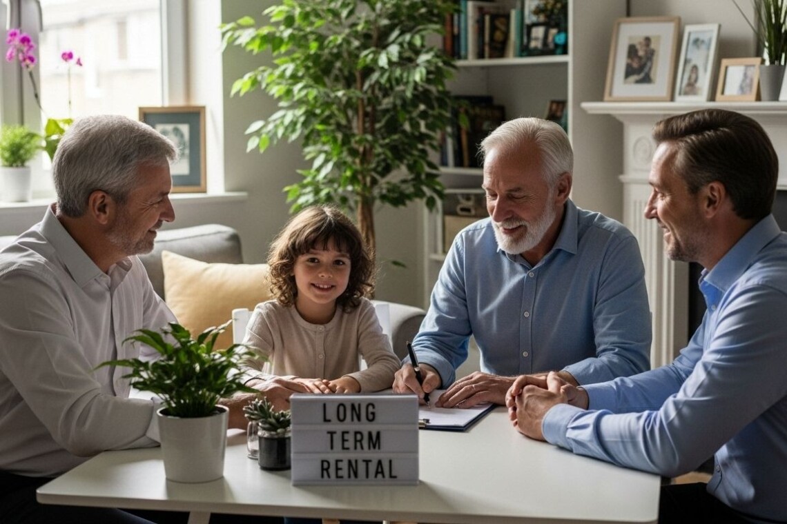 long term rental agreement family