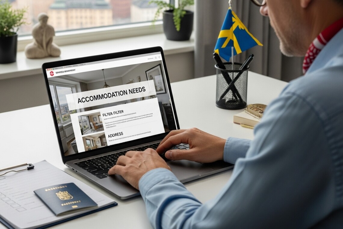 booking serviced apartment Sweden