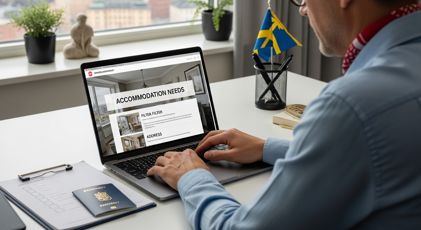 booking serviced apartment Sweden