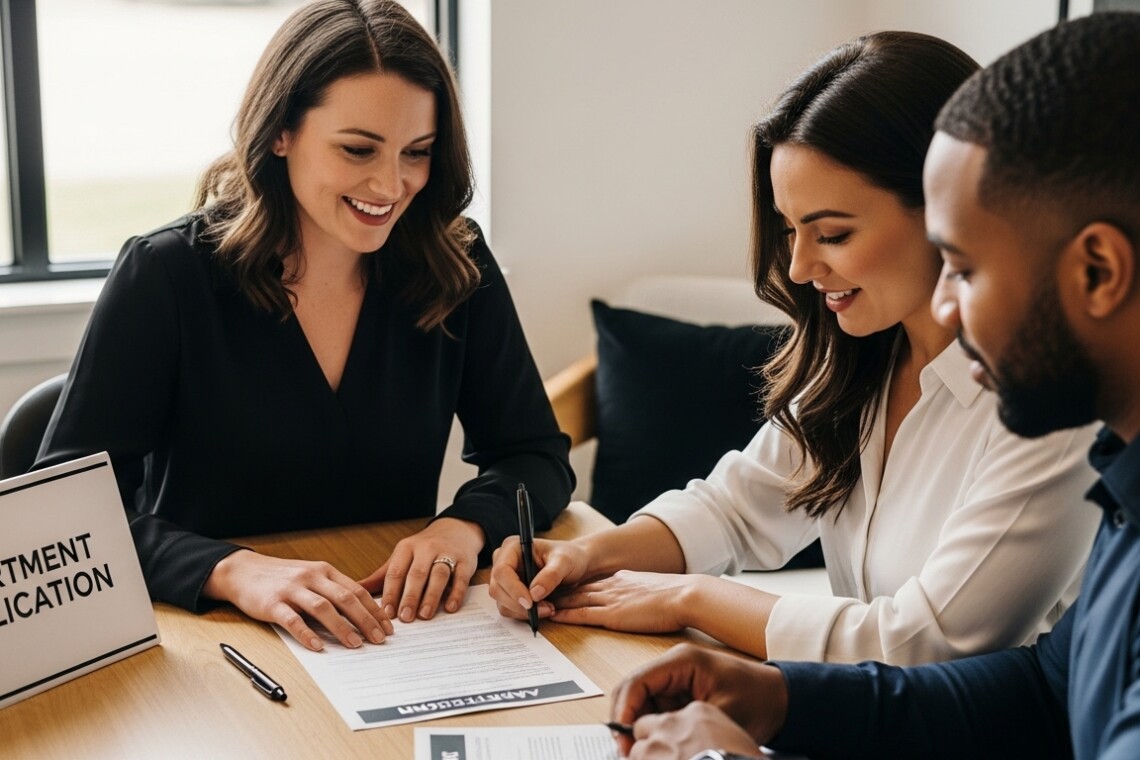 apartment application process photo