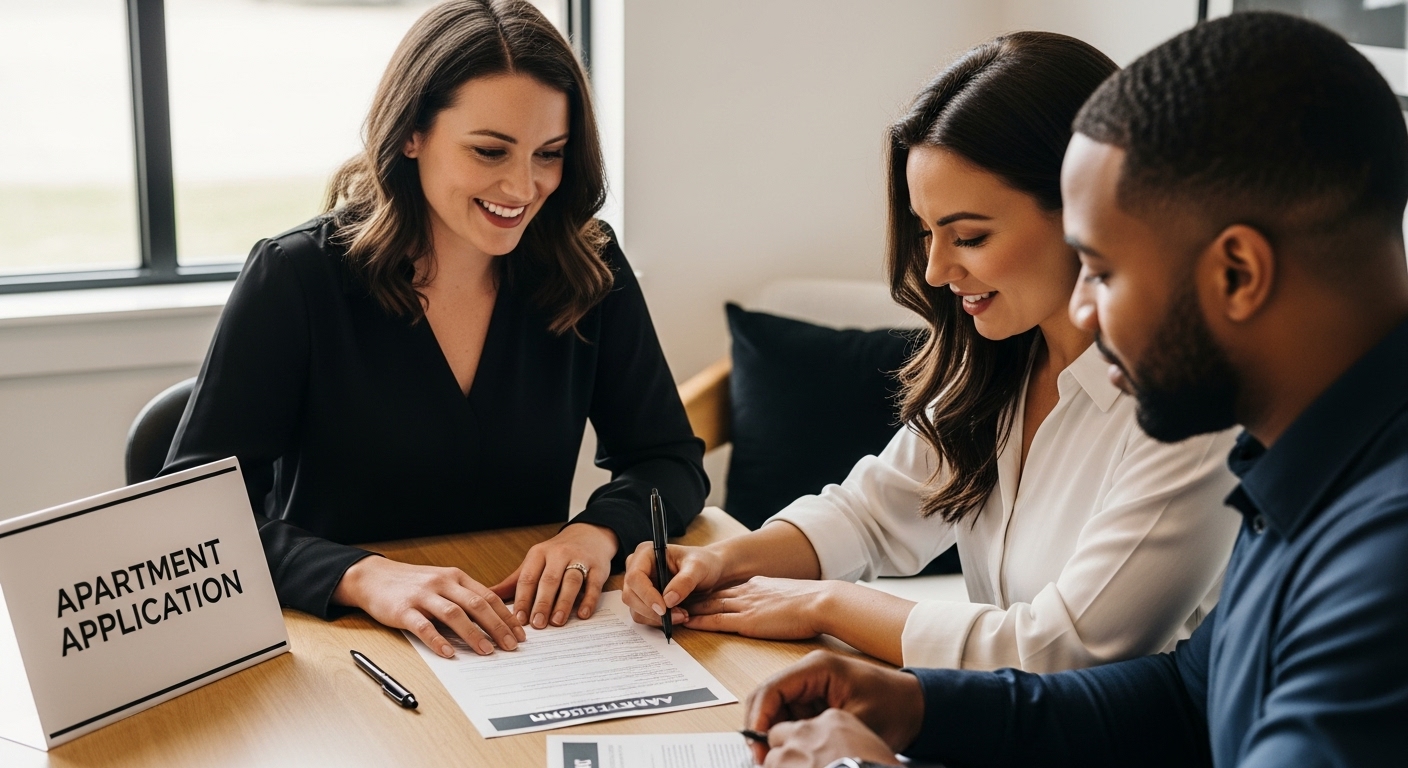 apartment application process photo