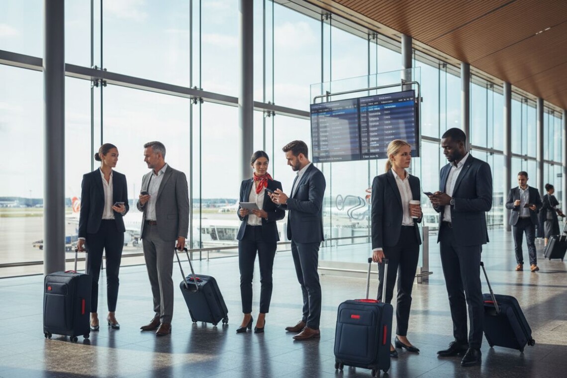 corporate travel airport