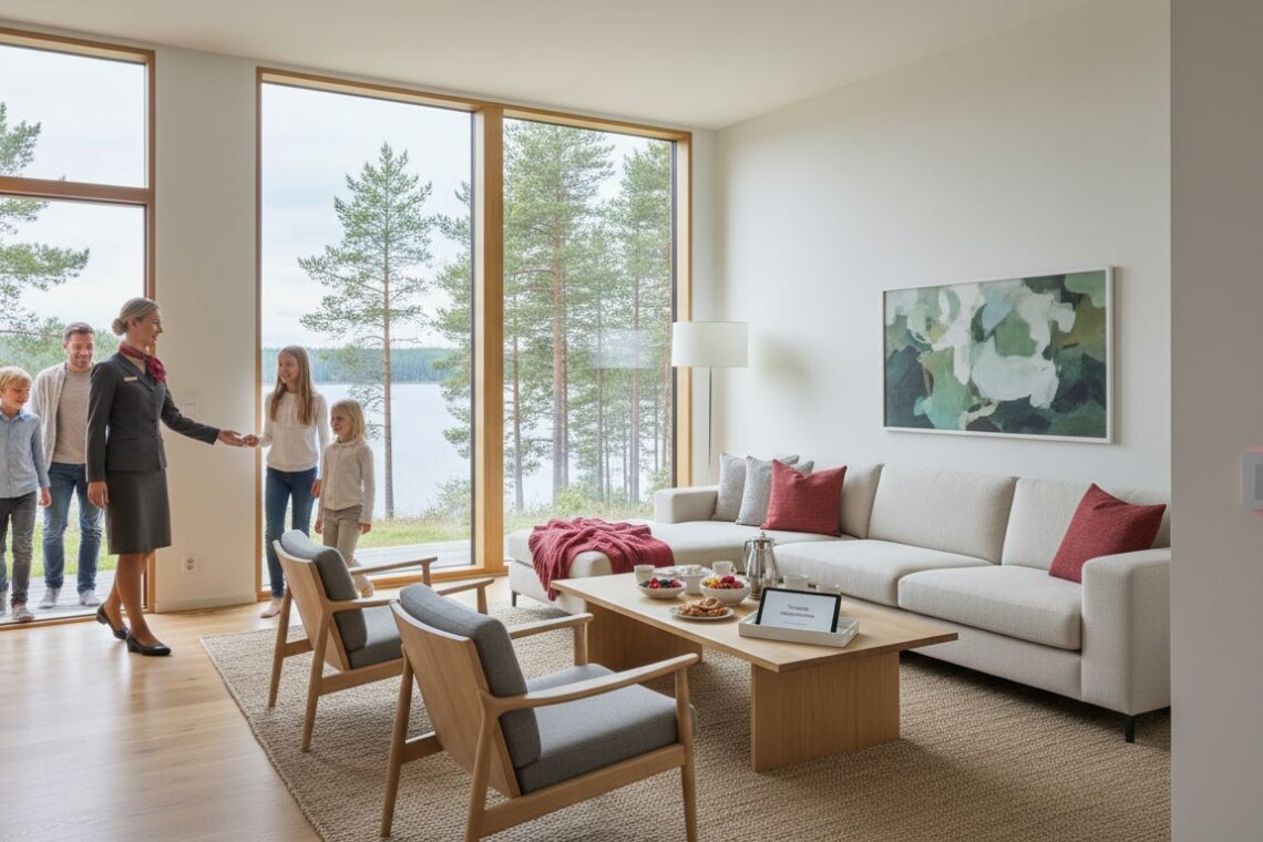 luxury Swedish villa