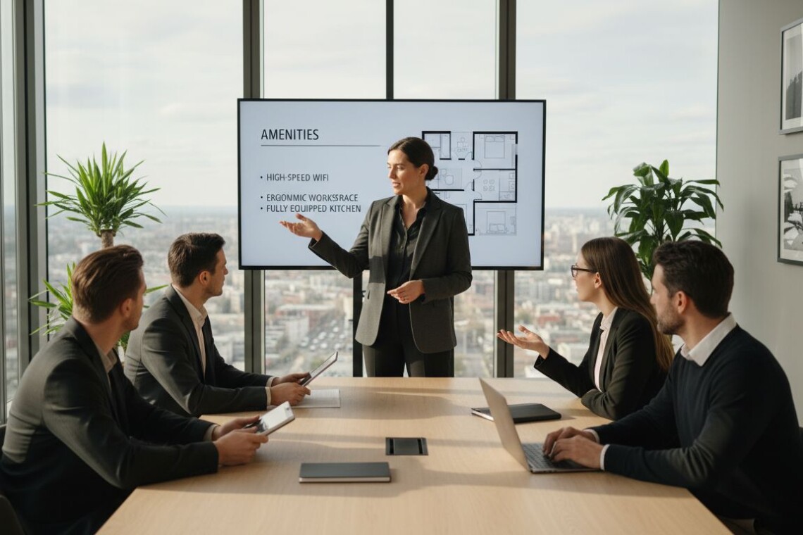 corporate team lodging