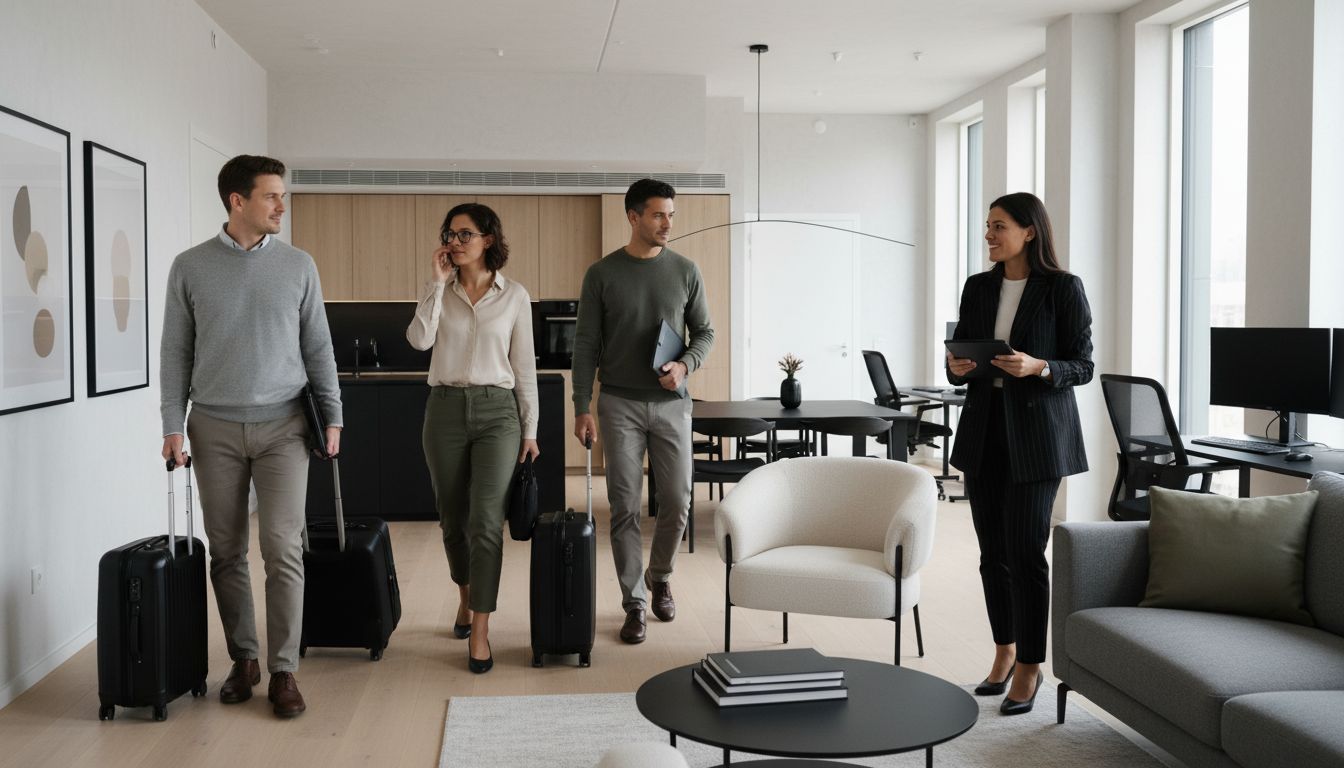 team arrival serviced apartment