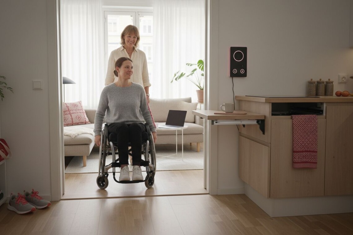accessible nordic apartment