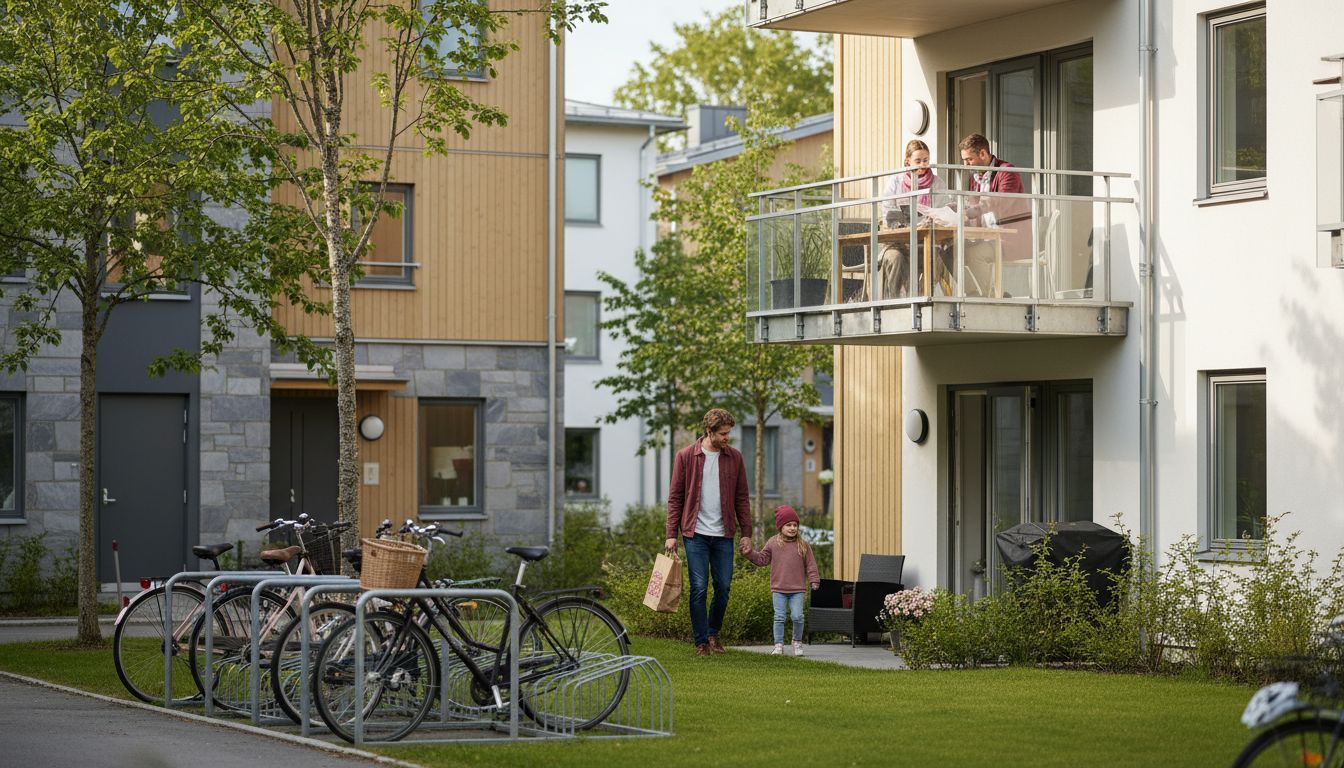 modern Swedish housing