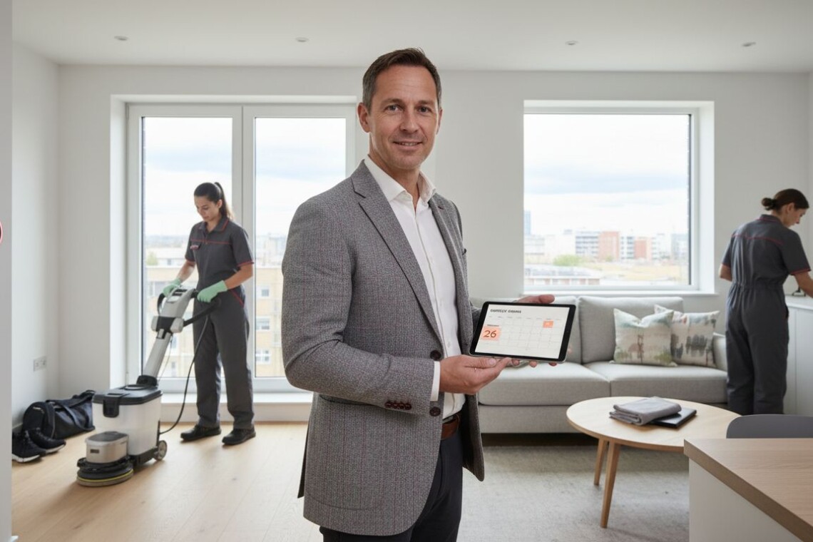 rental property professional cleaning