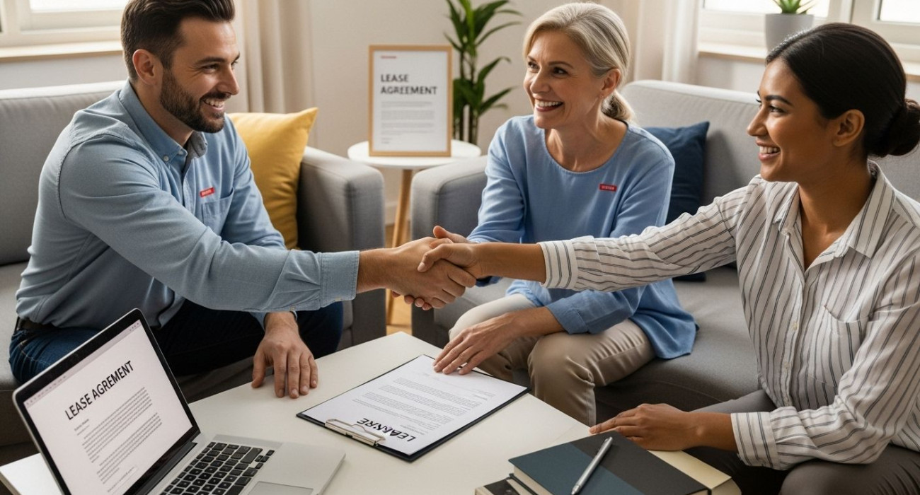 lease agreement handshake