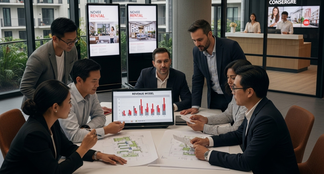 property revenue models, real estate income, property management