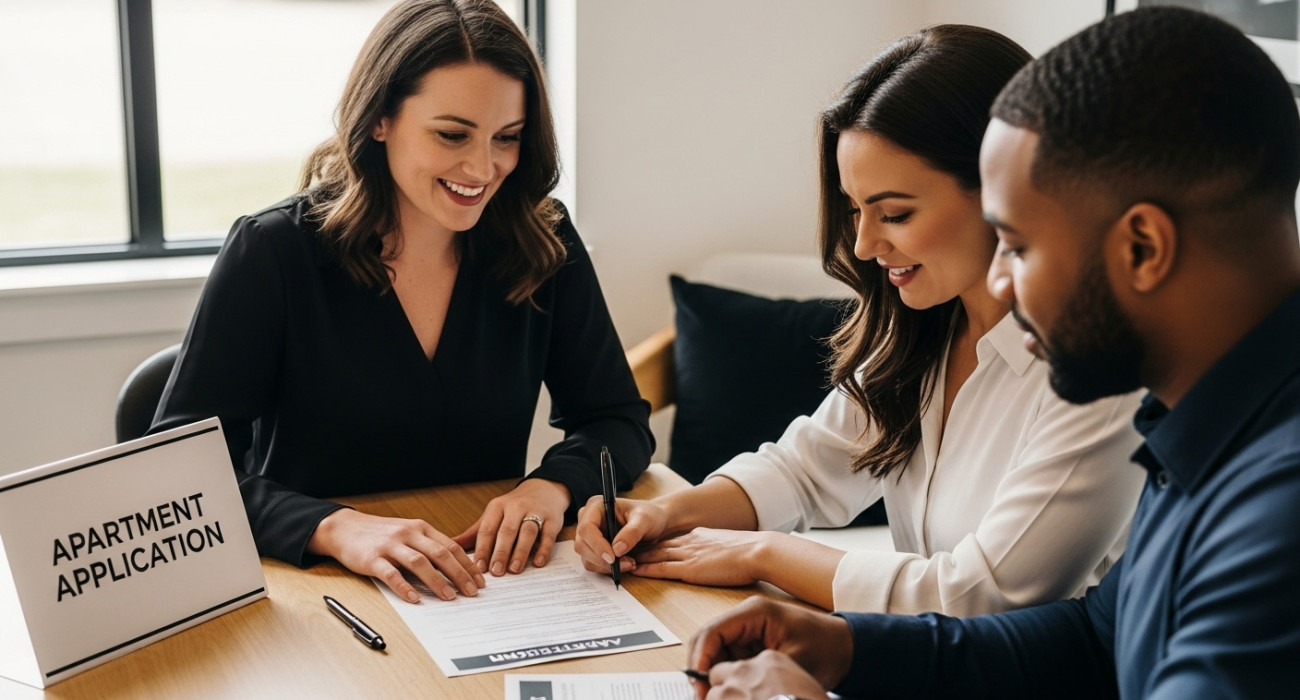 apartment application process photo