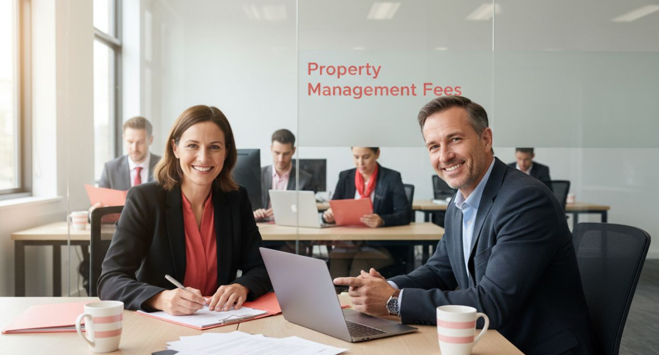 property management fees office