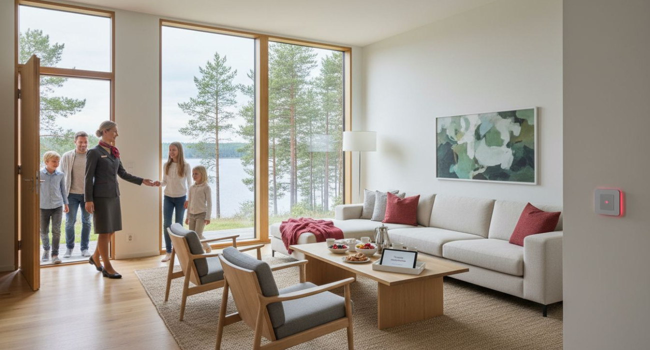 luxury Swedish villa
