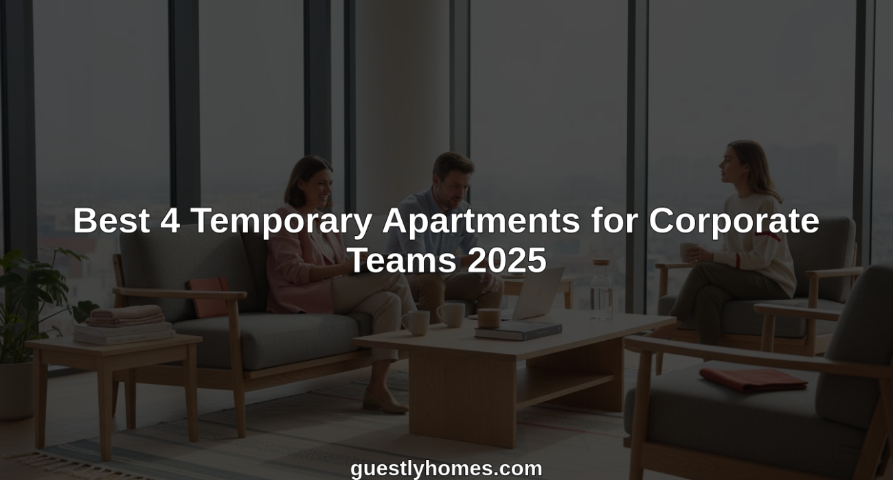 temporary apartments for corporate teams hero header image