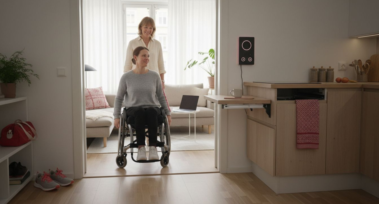 accessible nordic apartment