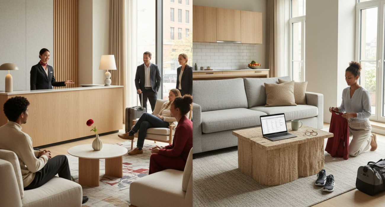 hotel vs apartment