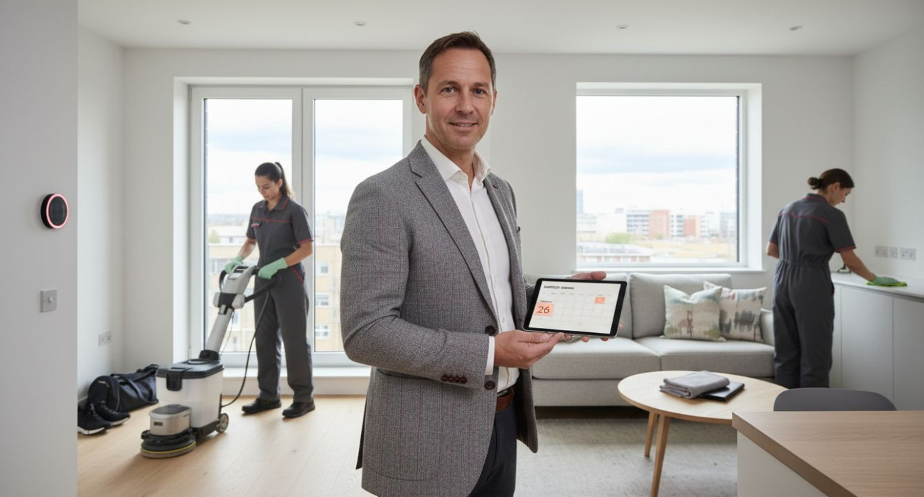 rental property professional cleaning