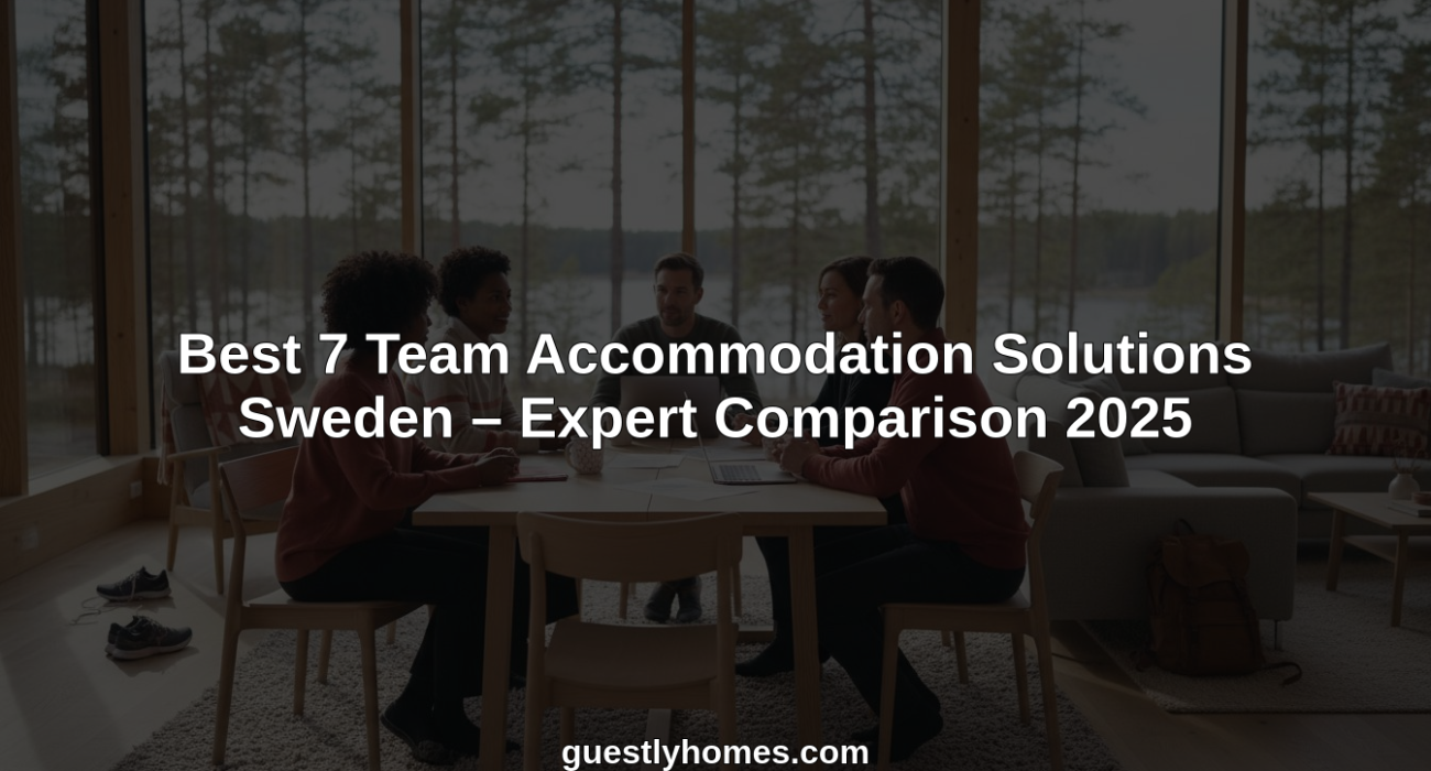 team accommodation solutions sweden hero header image