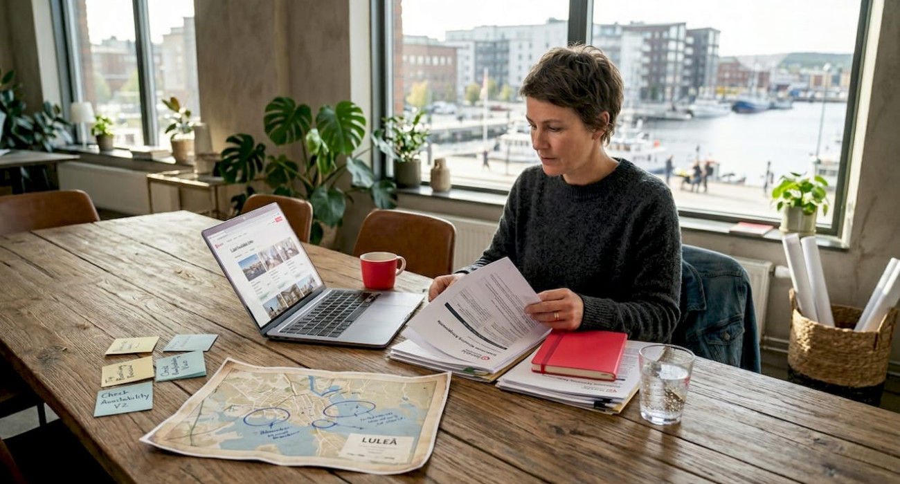 Project manager working on Luleå housing assignments